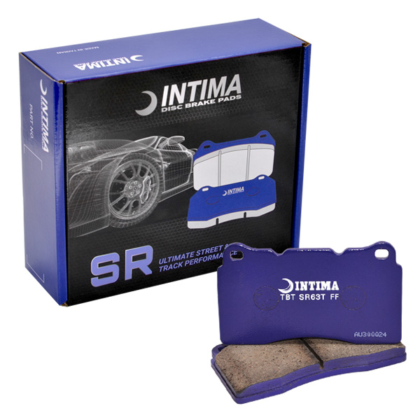 Intima Brake Pad Set (SR, Rear) to suit Nissan 300ZX Z32, Skyline R32 GTR / GTS-4 / GTS-t, R33 GTS-t & R34 25GT-t / GT-V (Sumitomo 2-Pot Calipers)